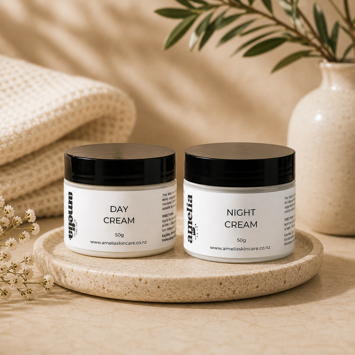 AM + PM Essentials with Day Cream and Night Cream