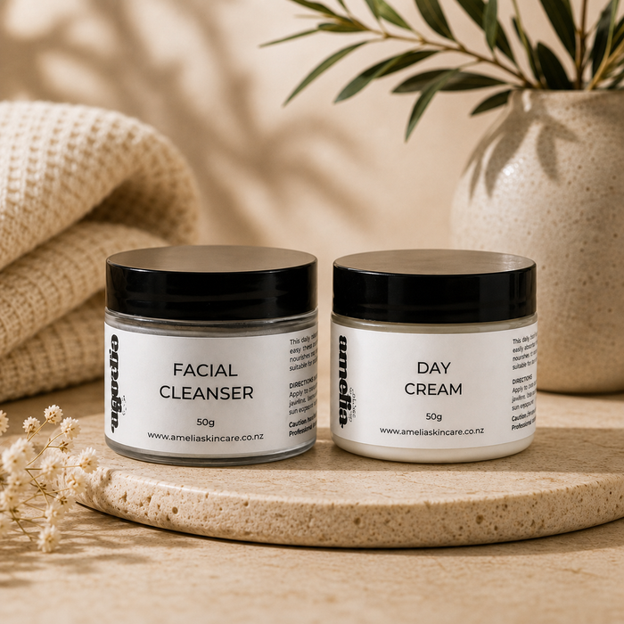 The Daily Glow Set with Facial Cleanser and Day Cream