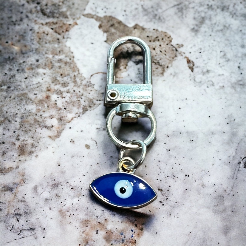 Evil eye keychain