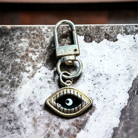 Evil eye keychain