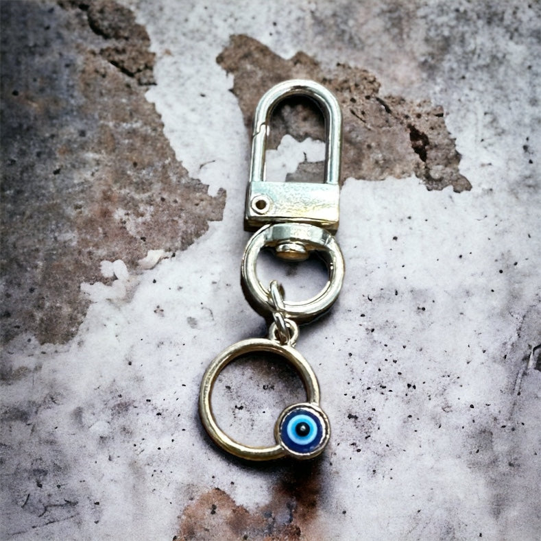 Evil eye keychain