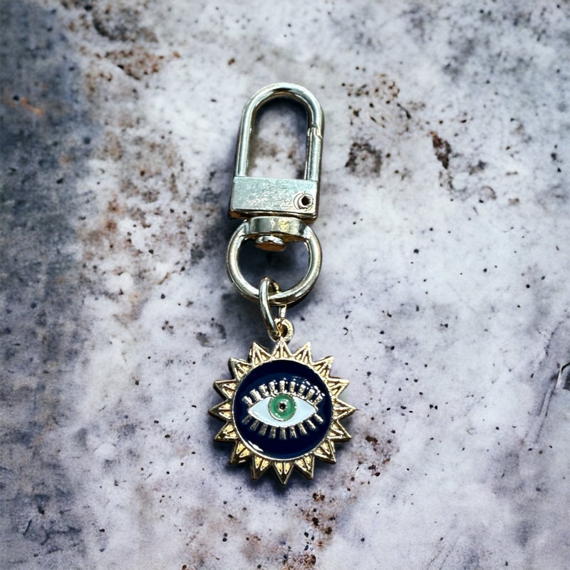 Evil eye keychain